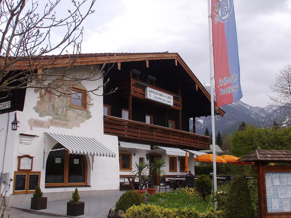 Cafe Pension Eckerbrunn Schoenau am Koenigsee Exterior photo