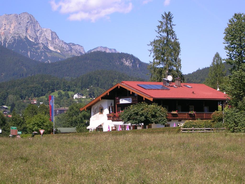 Cafe Pension Eckerbrunn Schoenau am Koenigsee Exterior photo